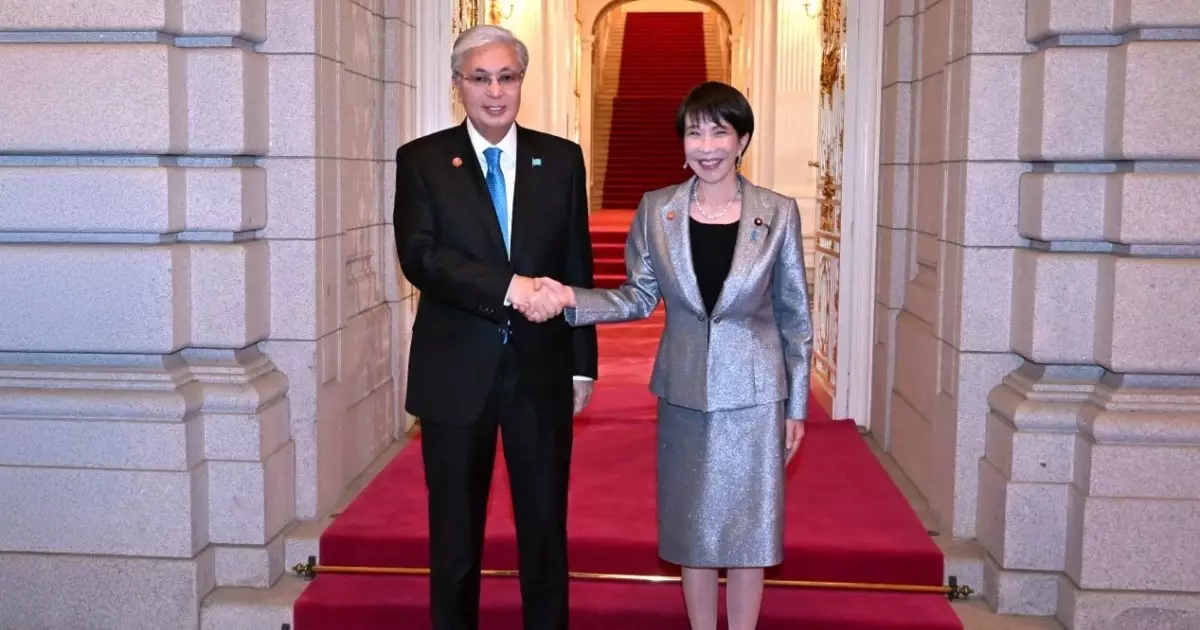  Тоқаев Жапония Премьер-министрін құттықтады 