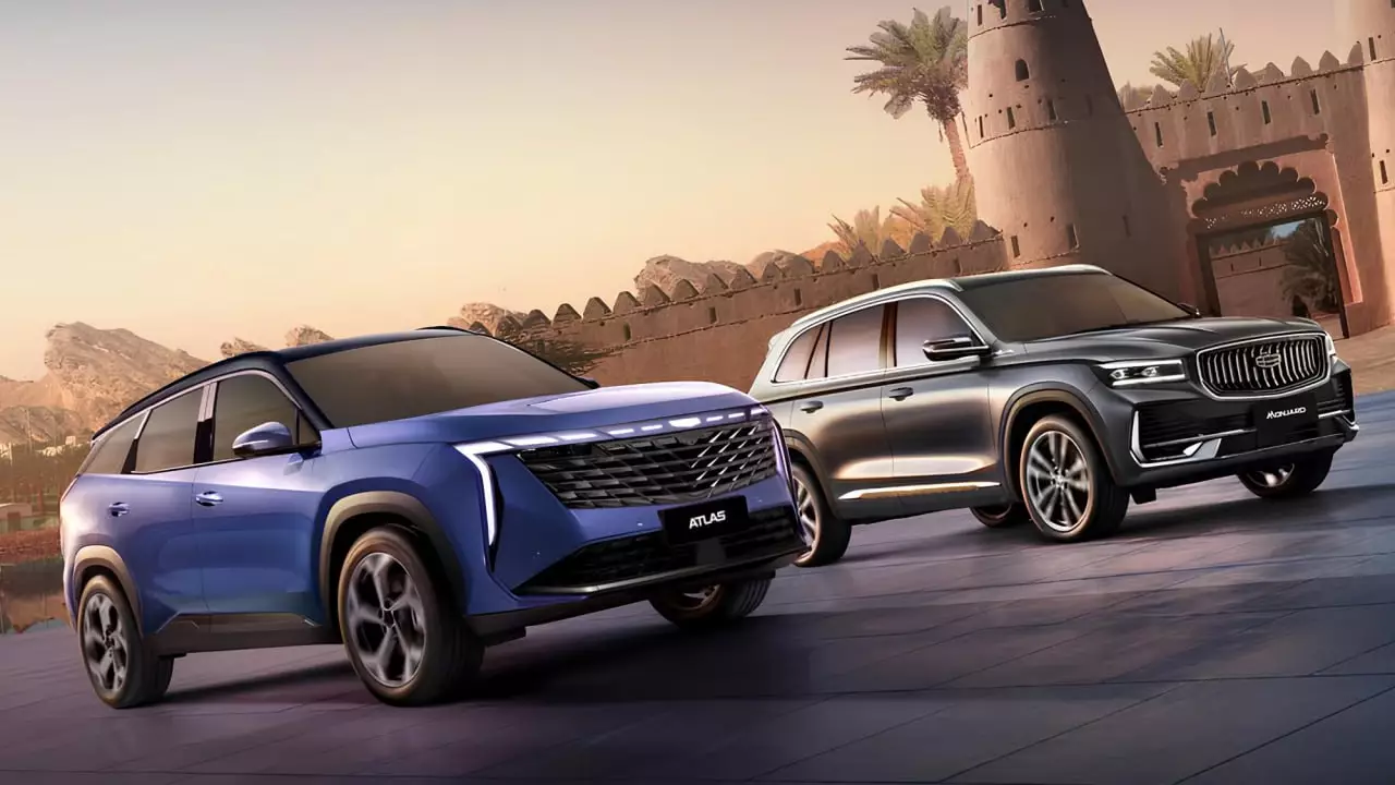 Geely Monjaro и Atlas получили зеленый свет для Казахстана.