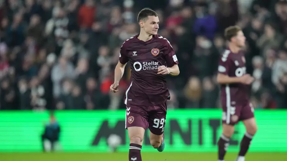 Чесноков впервые вышел в старте "Хартса" и помог команде победить 