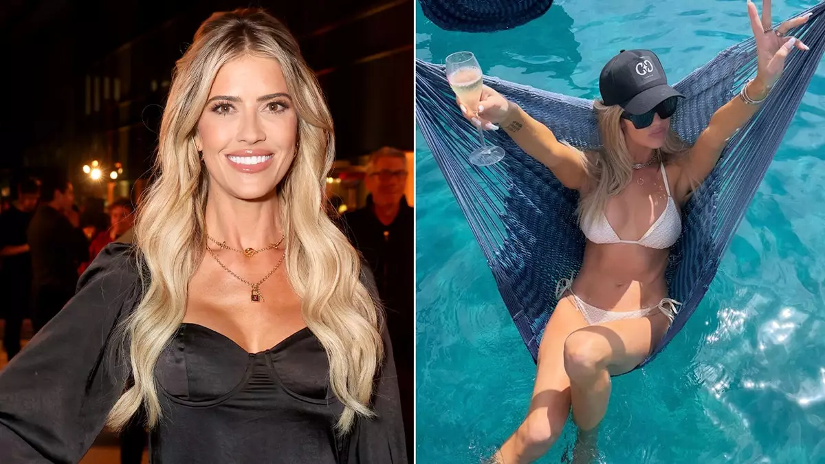 Кристина Хаак демонстрирует бренд шампанского в крошечном белом бикини во время отдыха на Сен-Барте.