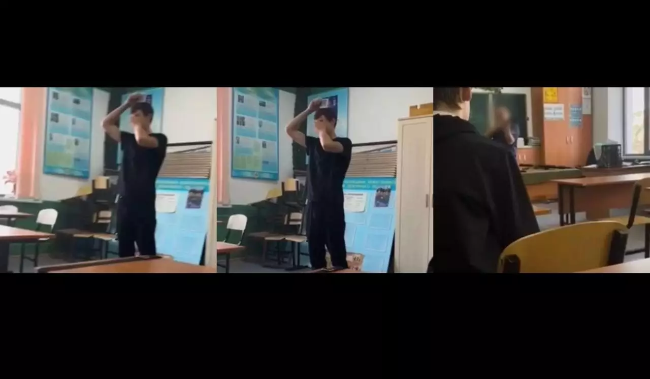 Студенттің басына нысана қойды: Алматыдағы колледж оқытушысының әрекеті шу шығарды