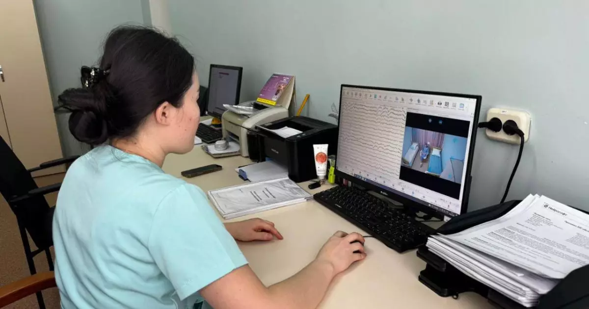  Елордадағы емханада ми қызметін зерттейтін аппарат іске қосылды 