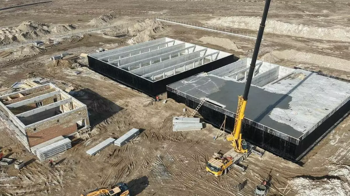 В Туркестанской области строят водопровод для 30 тысяч жителей Шардары