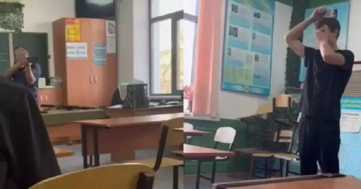  Алматыда колледжде оқытушы студенттің басына нысана қойып, оқ атқан 