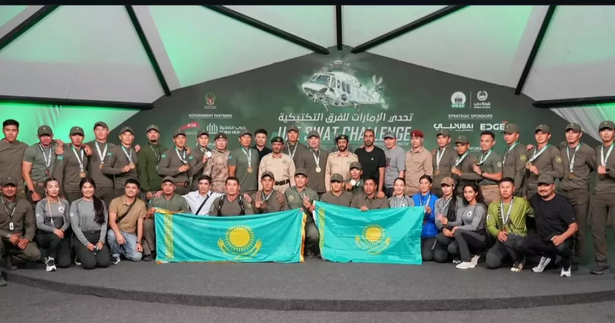   Қазақстан арнайы жасақтары командалары UAE SWAT Challenge сайысында жеңіске жетті   