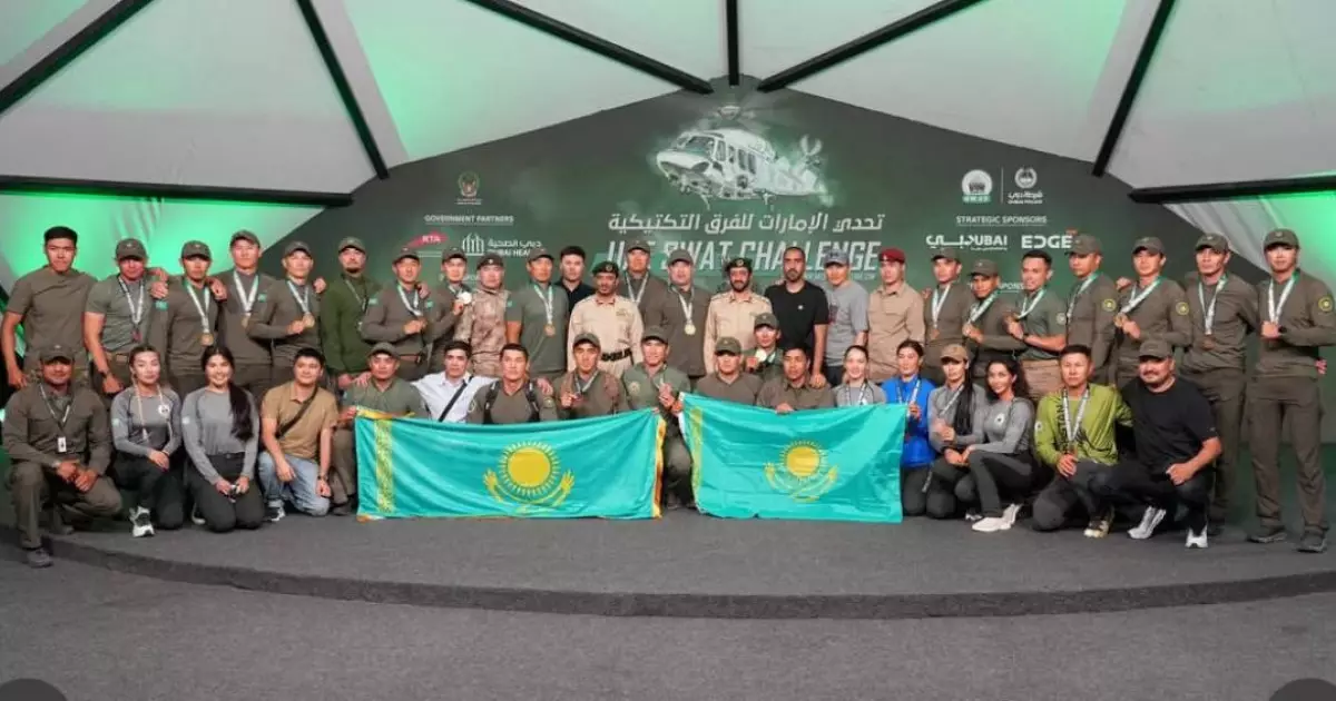  Қазақстандық арнайы жасақтар Дубайдағы турнирде үздік ондыққа енді 