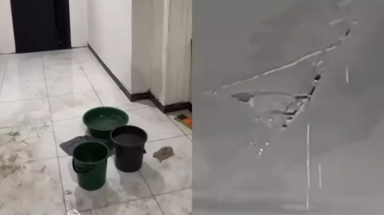 Қарағандыда жаңадан салынған үйді су басып, тұрғындар әбігерге түсті