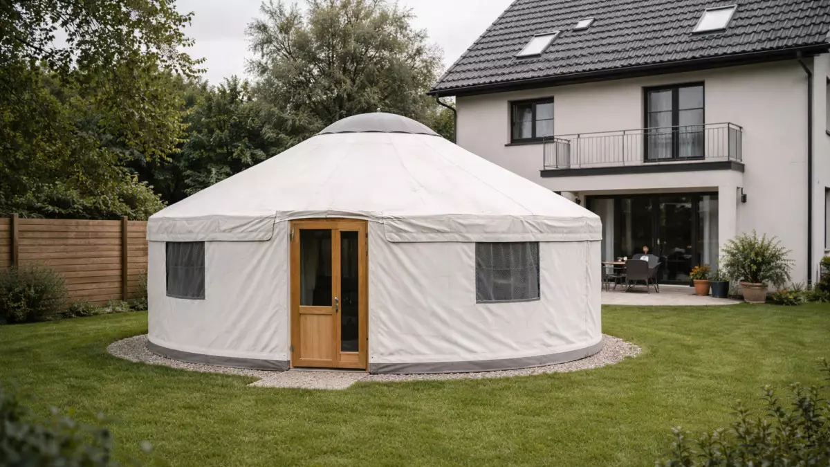 Поляк подарил юрту своей русской жене из Казахстана