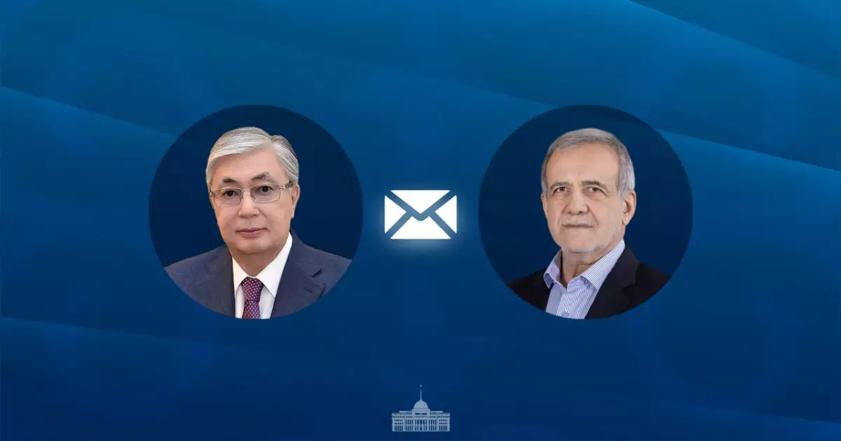   Қасым-Жомарт Тоқаев Иран Президентіне құттықтау жолдады    