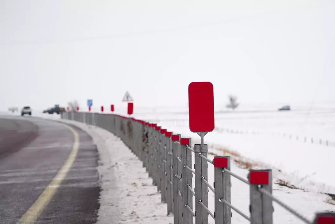 Тросовые ограждения тестируют на трассе Астана – Алматы