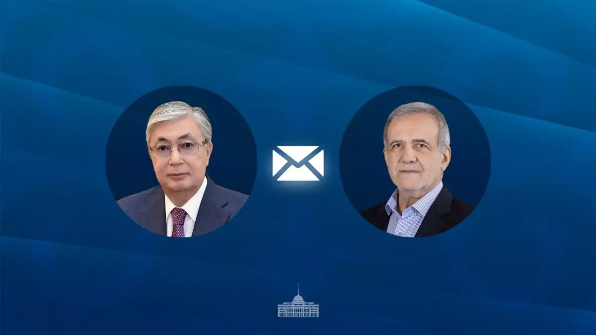 Тоқаев Иран Президентіне құттықтау жеделхатын жолдады
