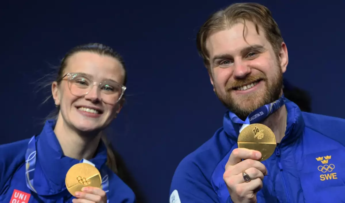 Швециялық ағалы-қарындас Италияда Олимпиада чемпионы атанды