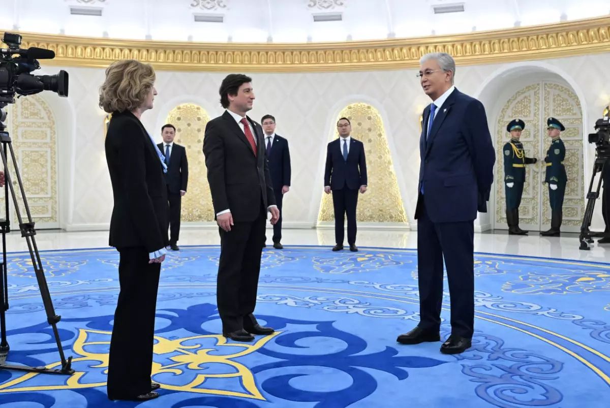 Токаев принял верительные грамоты послов Греции и Португалии