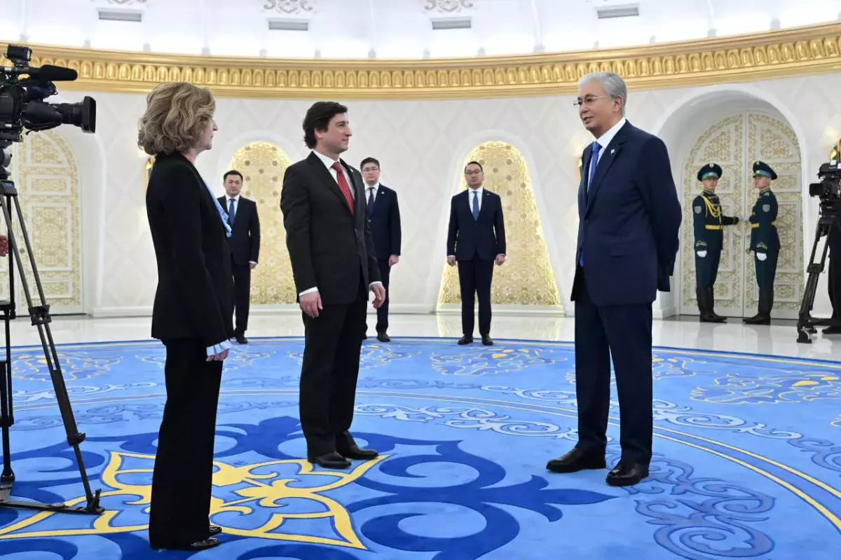 Токаев принял верительные грамоты послов Греции и Португалии