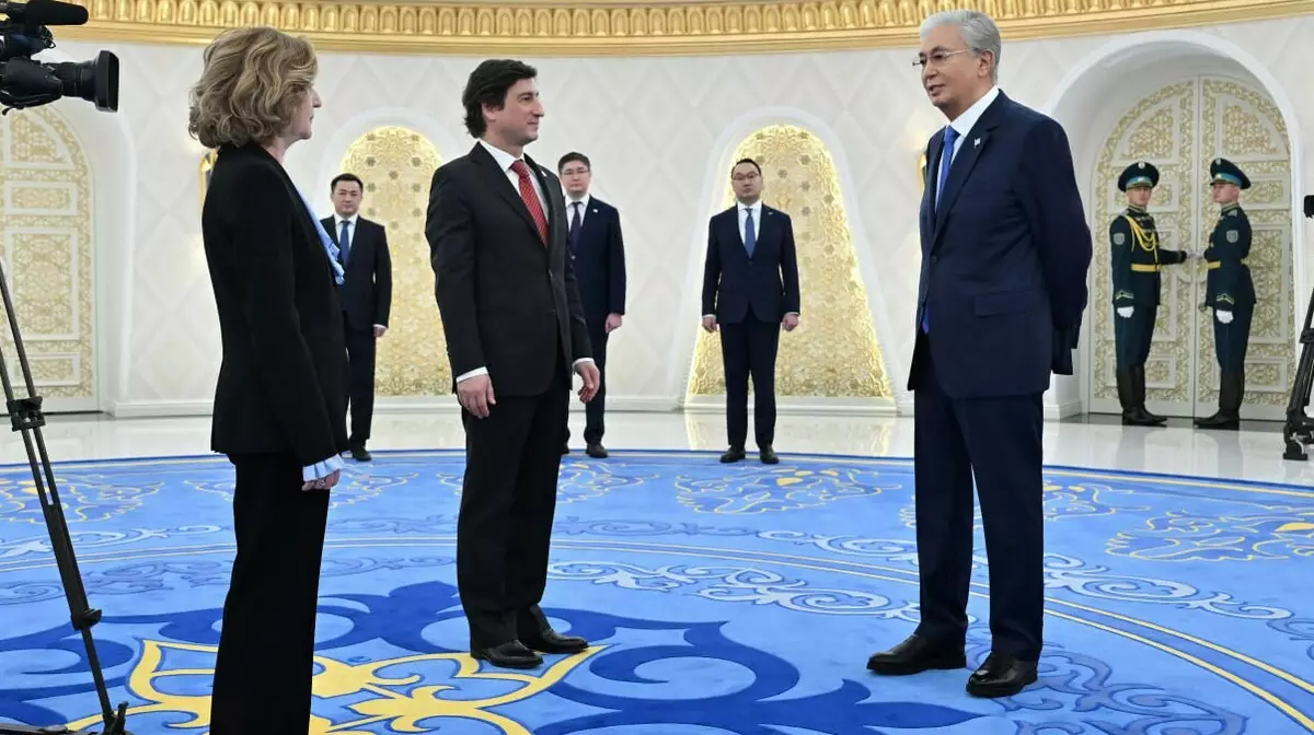 Токаев принял верительные грамоты послов Греции и Португалии