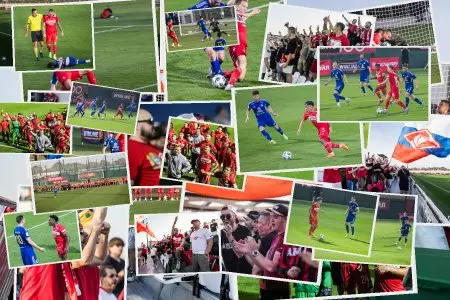 Фотогалерея матча ФК Спартак против ФК Астана 10 февраля 2026 года.