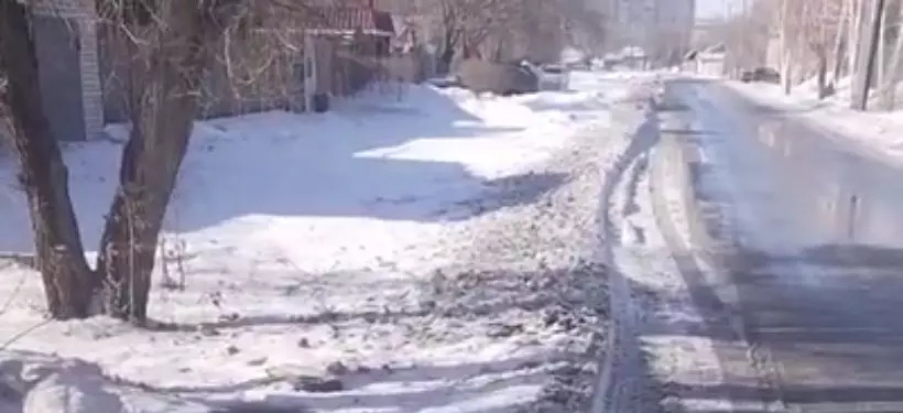 "Должен как подснежник к весне появляться?" – на неочищенный от снега тротуар пожаловался семейчанин