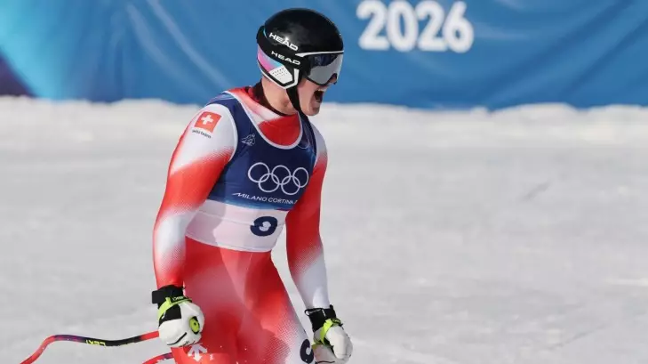 Швейцарский горнолыжник выиграл третье золото Олимпиады в Милане