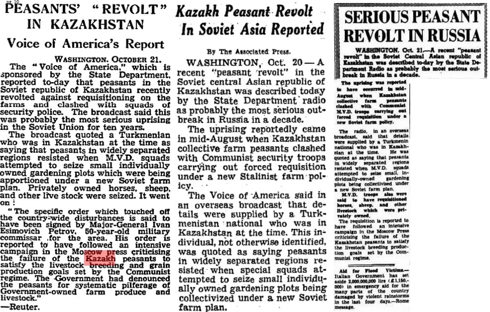 Призрак восстания: что случилось в Казахстане в 1951 году