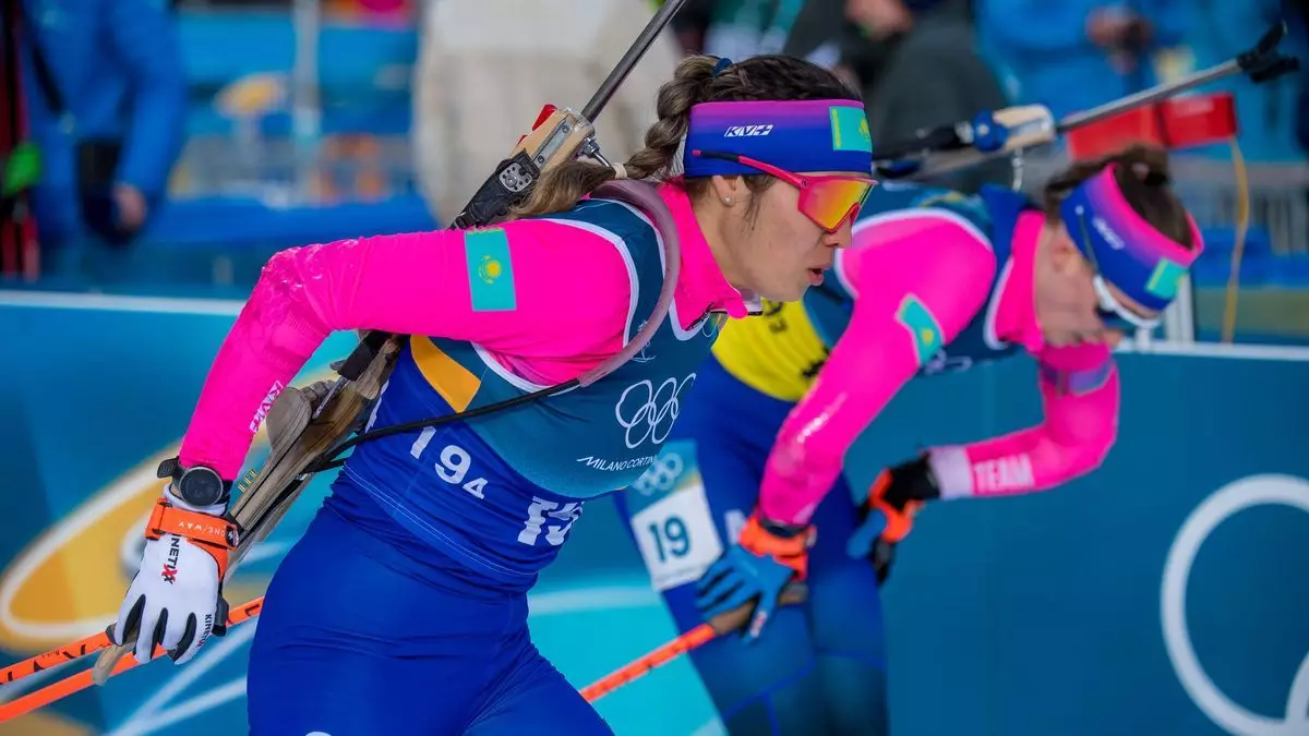 Милан Олимпиадасы: қазақстандық биатлоншы қыздар мәреге соңғы болып жетті