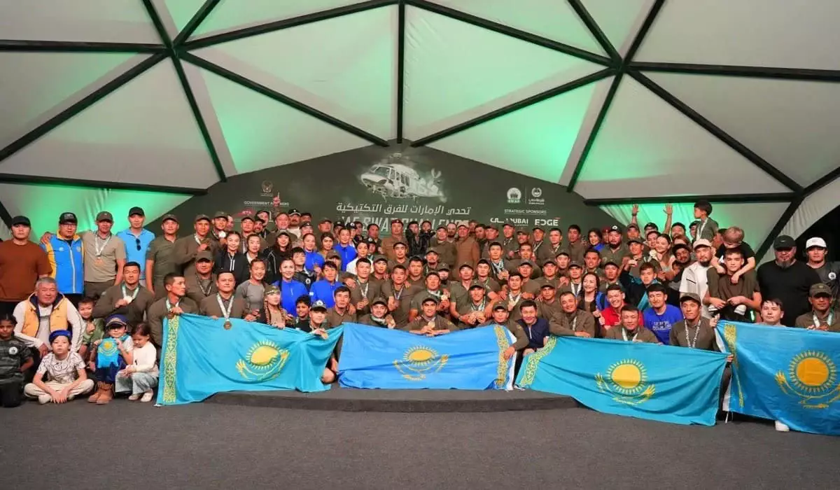 109 команд, 48 стран: спецподразделения Казахстана победили на UAE SWAT CHALLENGE-2026