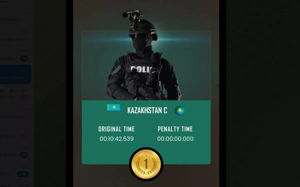 UAE SWAT Challenge - 2026: казахстанские спецподразделения завоевали золото и серебро