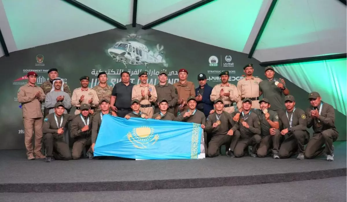 Қазақстандық арнайы жасақтар UAE SWAT Challenge – 2026 турнирінде алтын және күміс жүлде жеңіп алды