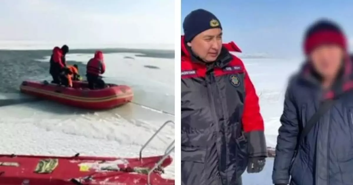  Ерлі-зайыптылар мінген көлік мұз астына түсіп кетті: әйелі қаза тапты 