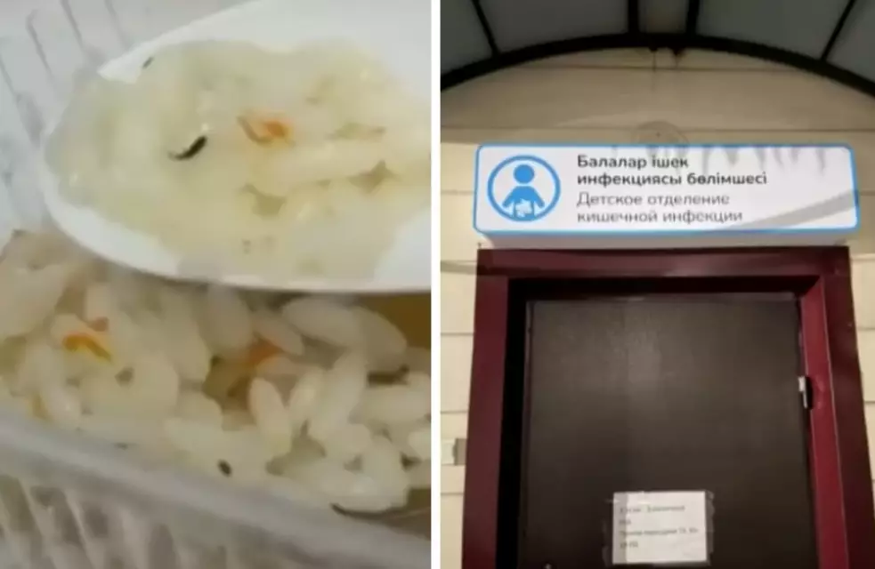 Қарағанды ауруханасында балалар тағамынан қара қоңыздар шықты