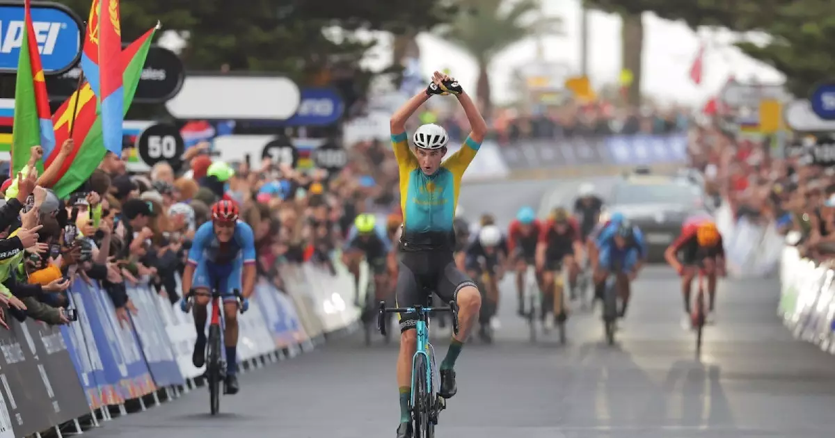  Велоспортшы Евгений Федоров Азия чемпионатында топ жарды 