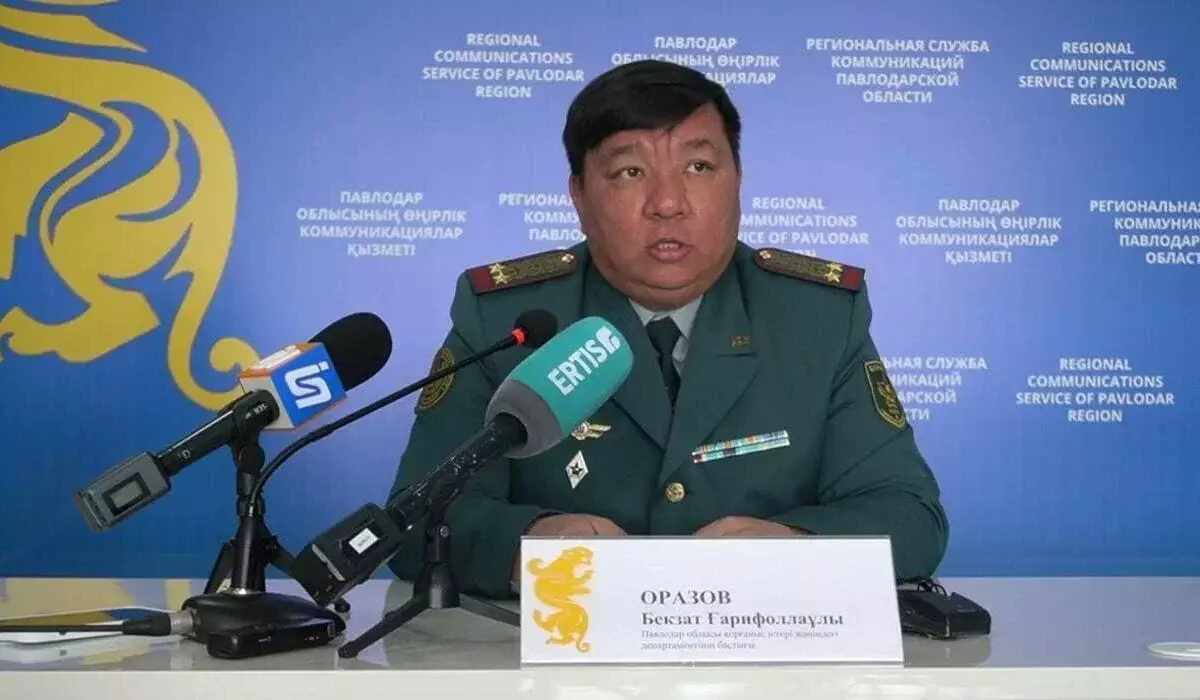 Экс-глава департамента обороны Павлодарской области находится под следствием