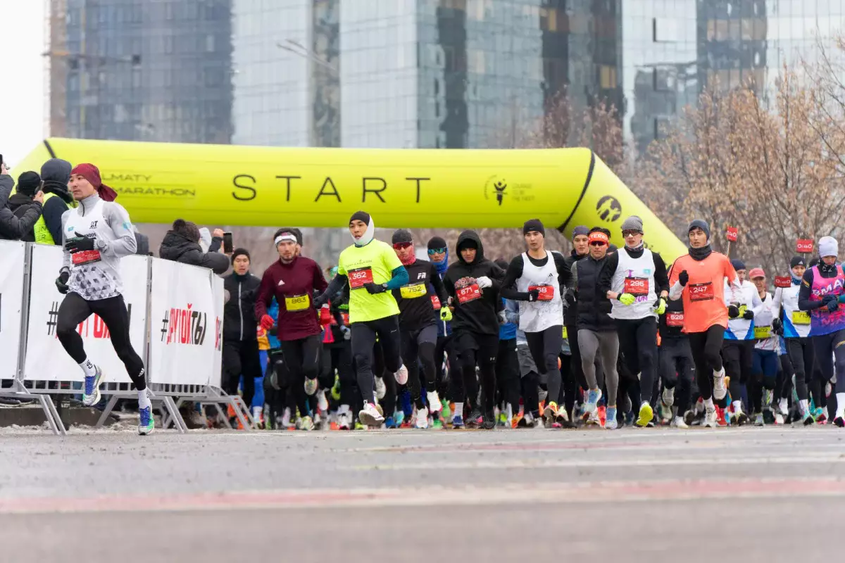 Winter Run: 15 февраля в Алматы частично перекроют некоторые участки улиц