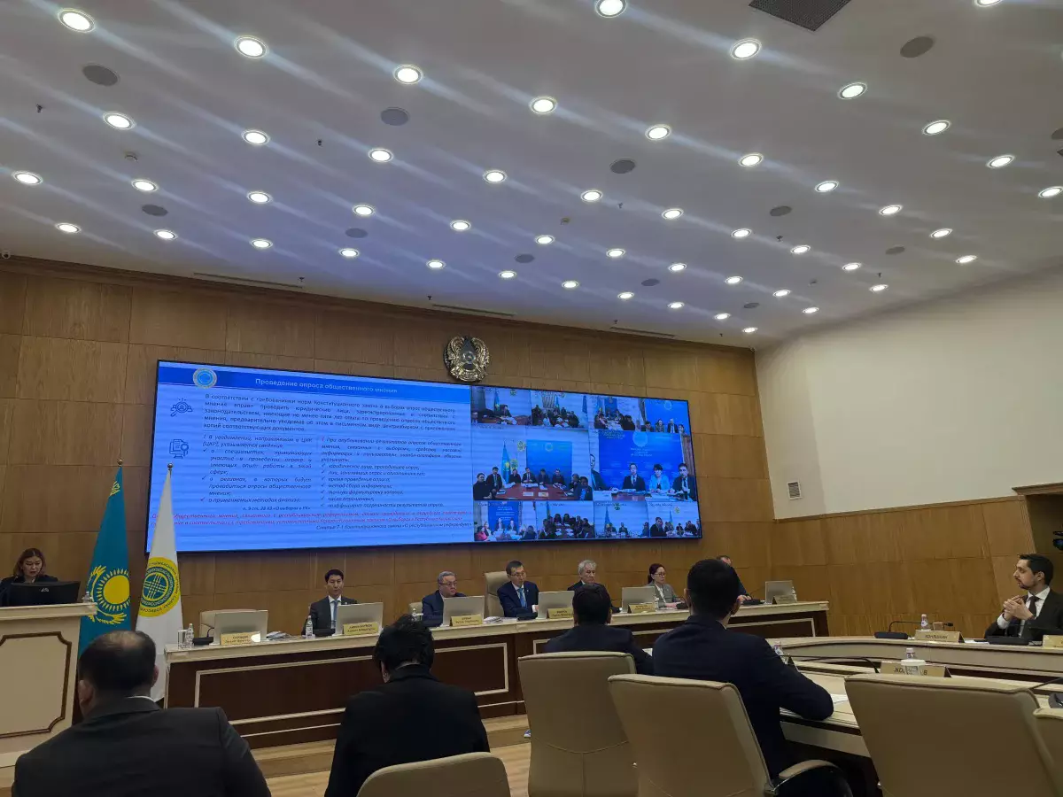 В Астане началась подготовка к республиканскому референдуму – фоторепортаж