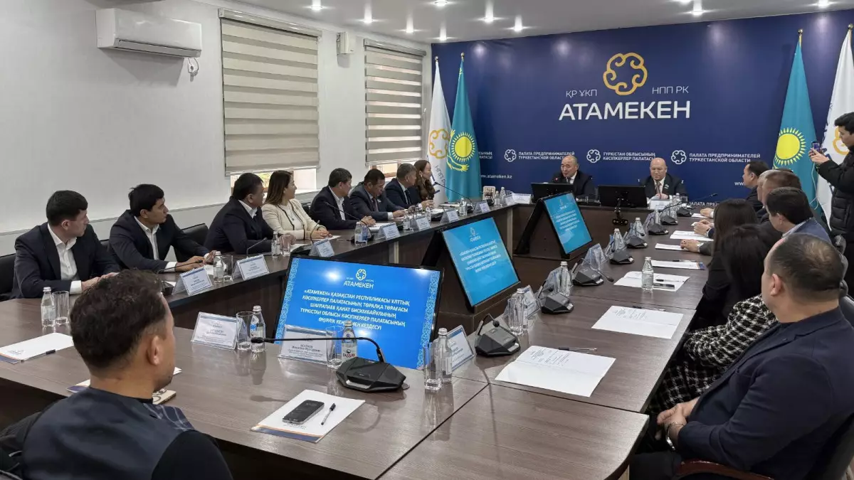 Қанат Шарлапаев Түркістанда кәсіпкерлікті қолдау стратегиясын жариялады