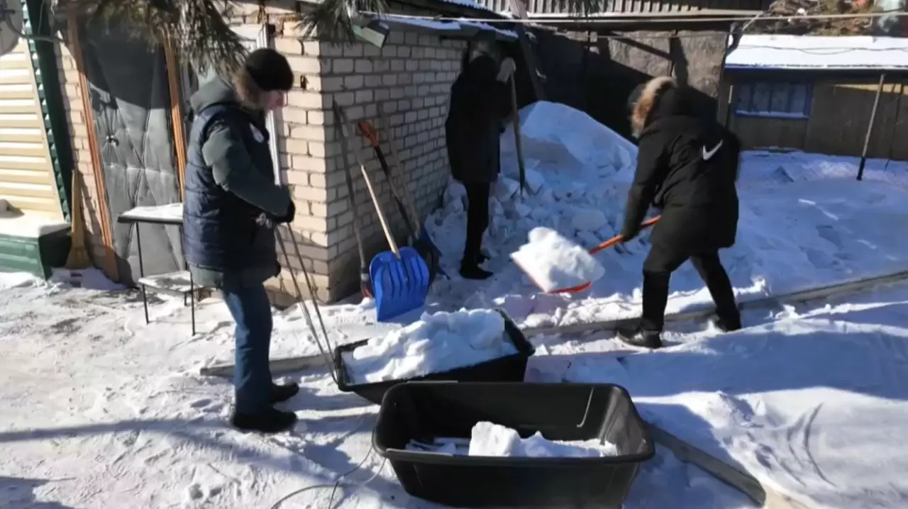 Петропавлда қарияларға көмек көрсетілді