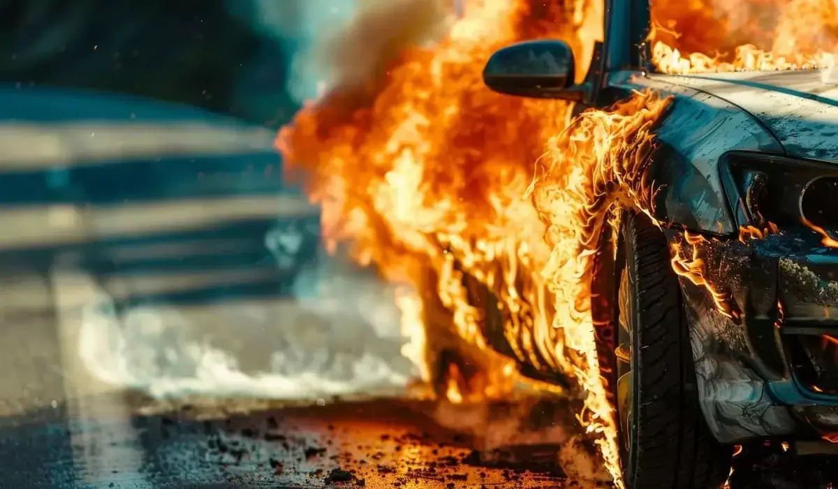 Павлодарда «сүйген қызының» қымбат көлігін өртеп жіберген жігіт  6,8 жылға сотталды