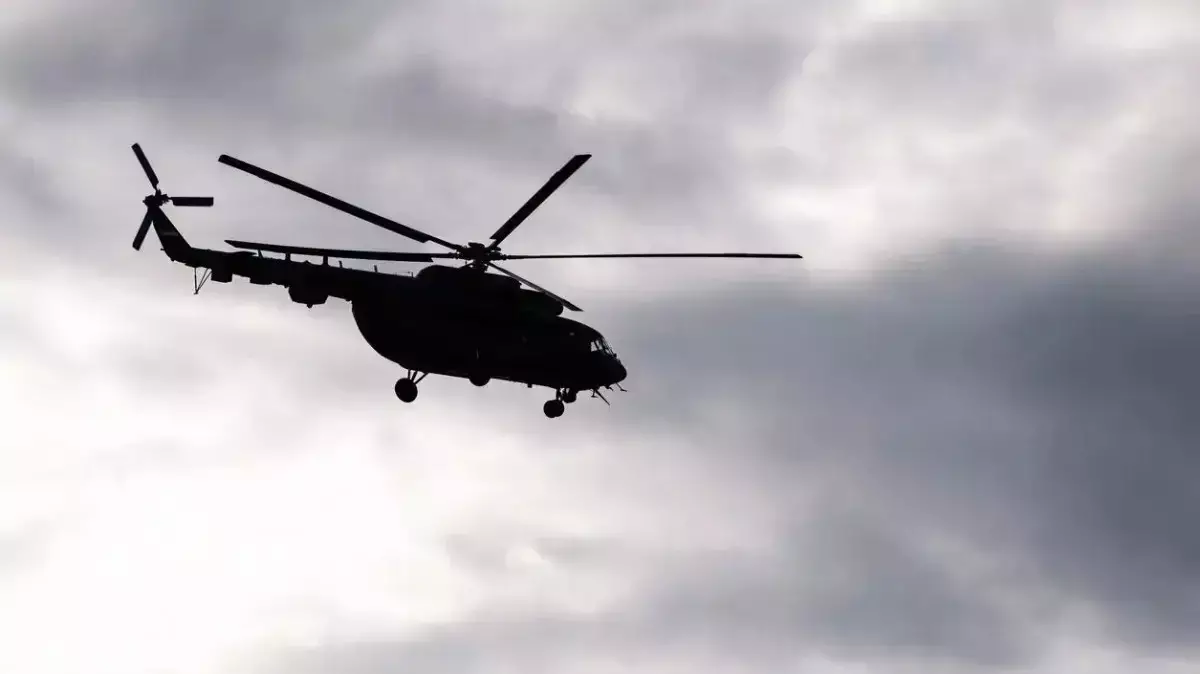 ШҚО-да жағдайы ауыр сәби ауруханаға шұғыл түрде тікұшақпен жеткізілді