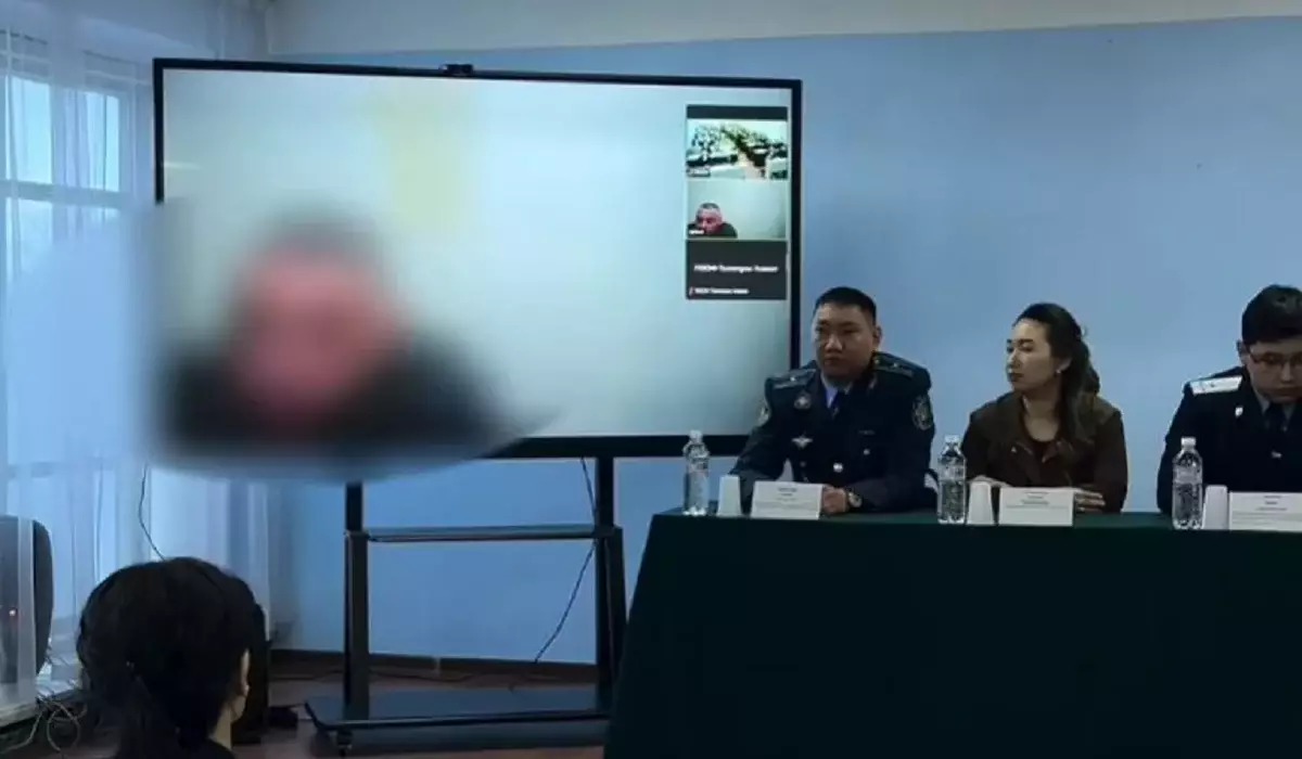 ШҚО-да сотталғандар түрмеде отырып, студенттермен әңгімелесті