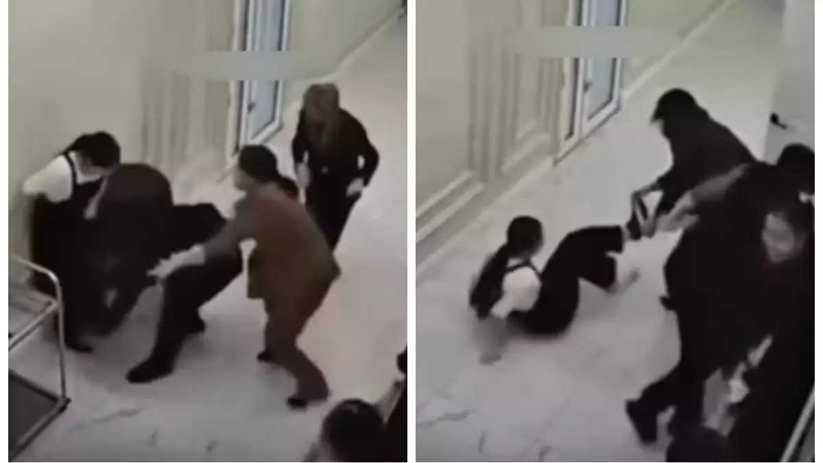 Даяшыны құлатып, аяқ киімін шешіп алған: Тойдағы ойын көпшіліктің ашуын туғызды