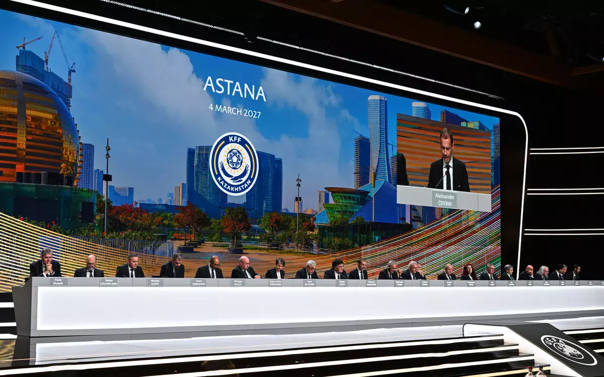 Астана примет 51-й Конгресс УЕФА в 2027 году