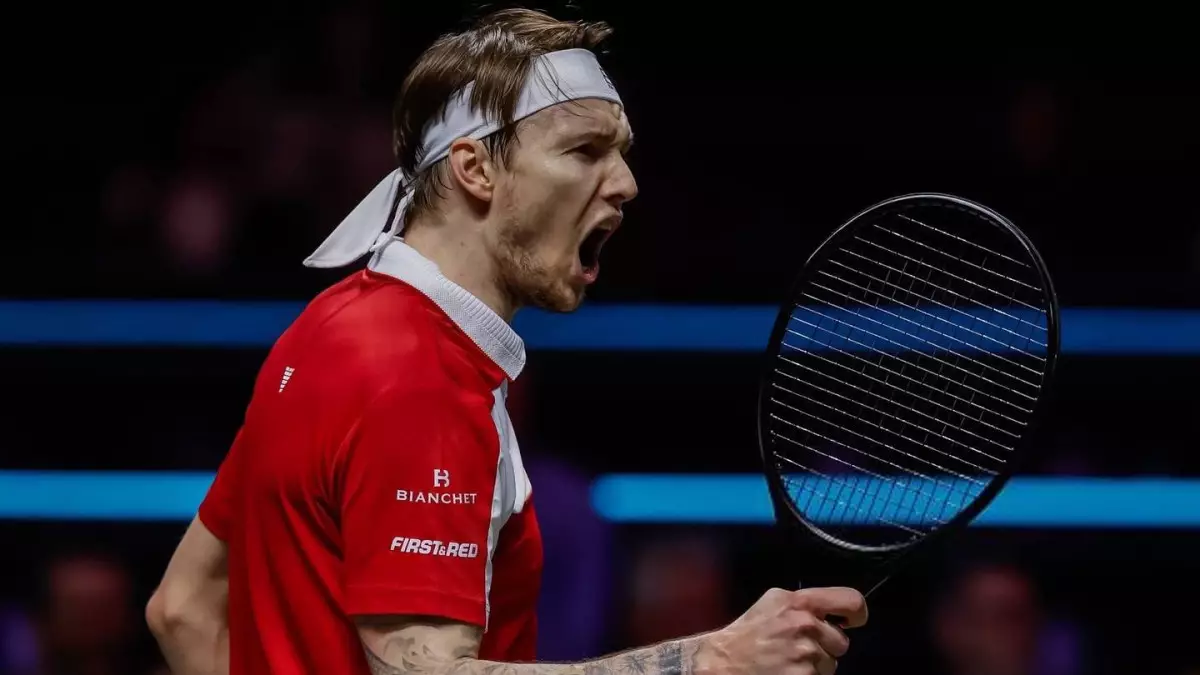 Александр Бублик впервые вышел в четвертьфинал турнира ATP 500 в Роттердаме