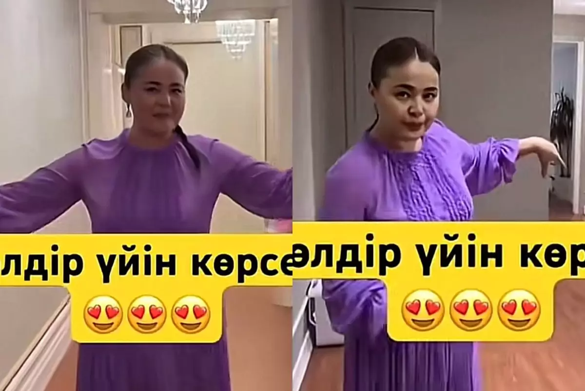 «Тұрсынбек бар жағдайын жасап кетіпті»: Мөлдір Мұқан зәулім үйін көрсетті (ВИДЕО)