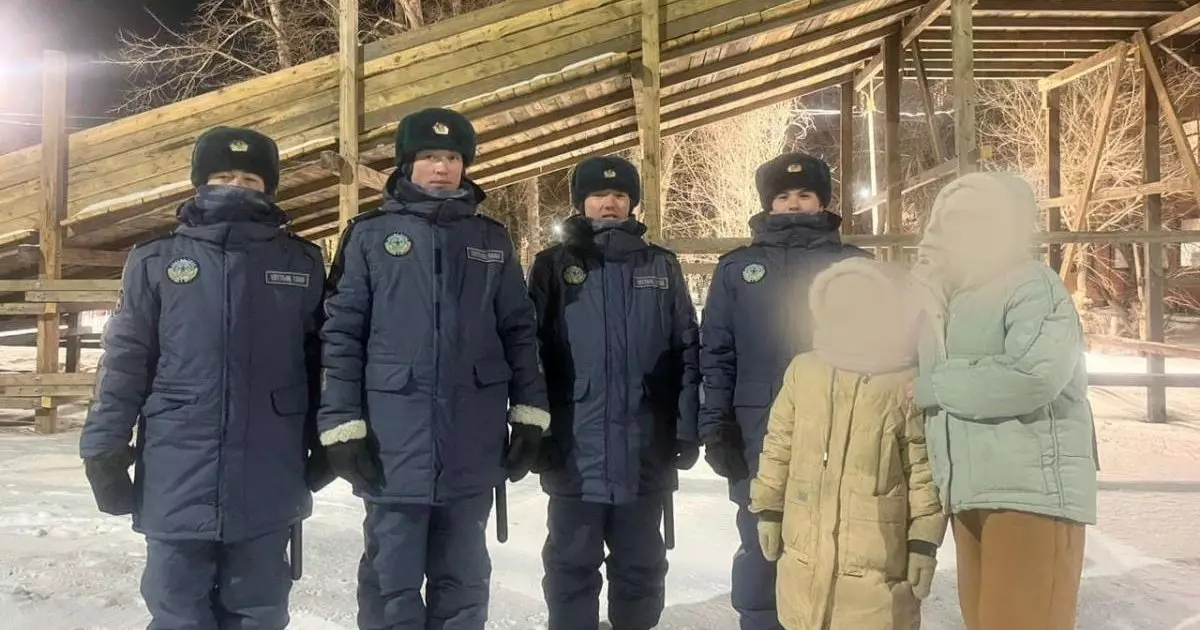   Ұлттық ұлан сақшылары жоғалған 6 жасар қызды іздеп тапты   