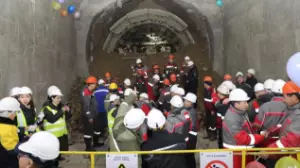 Алматыда метроның жаңа бекетіне дейінгі тоннель қазу жұмыстары аяқталды