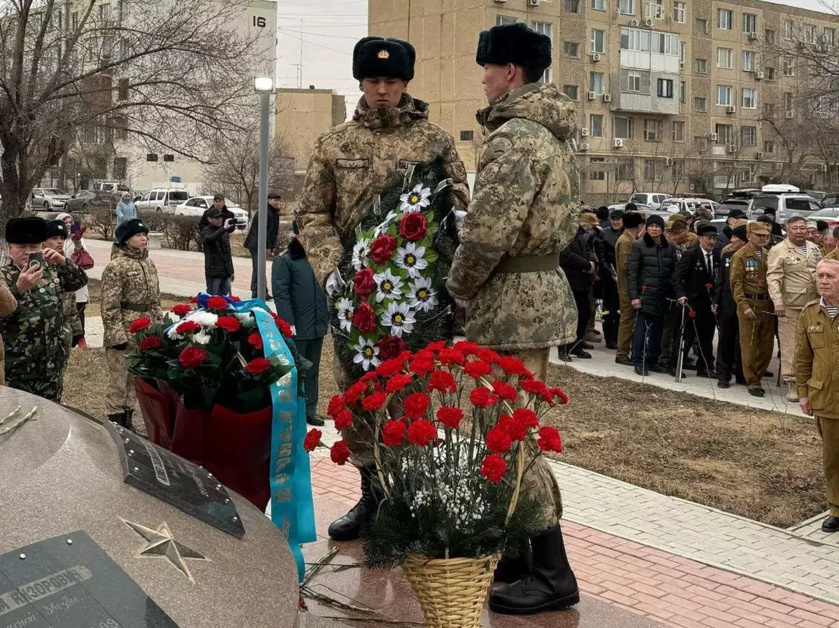 В Актау возложат цветы в память о погибших на войне в Афганистане - новости на Lada.kz 13.02.2026