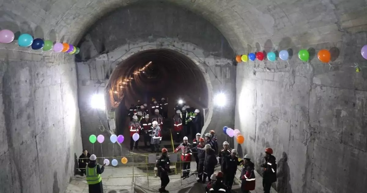  Алматыда метроның жаңа бекетіне дейінгі тоннель қазу жұмыстары аяқталды 