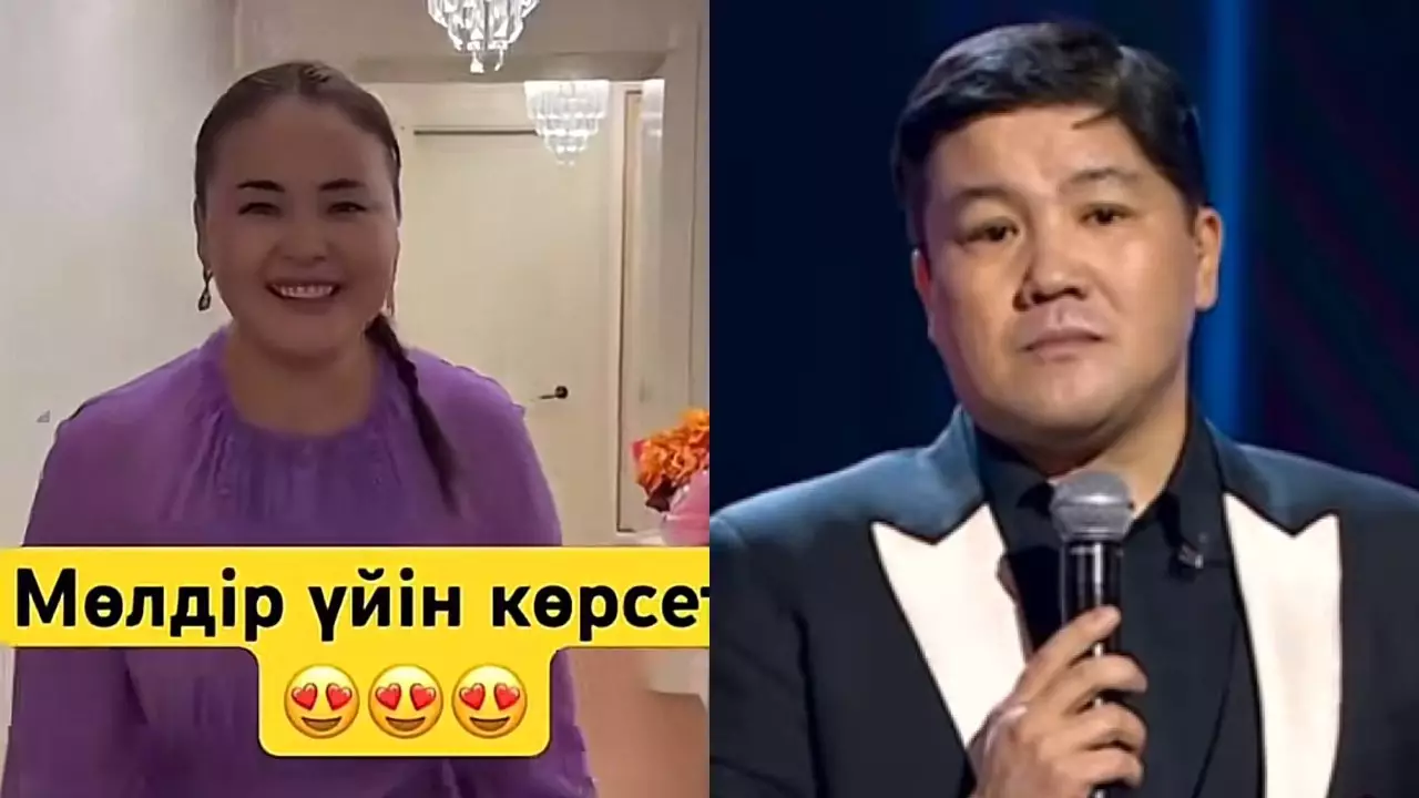 "Тұрсынбек бар байлығын қалдырыпты": Мөлдір Мұқан өзінің зәулім үйін көрсетті (ВИДЕО) 