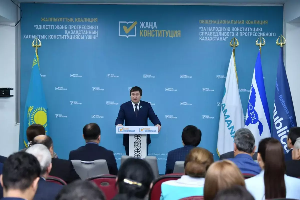 Общественно-политические силы Шымкента консолидировались для разъяснения инициатив, выносимых на республиканский референдум