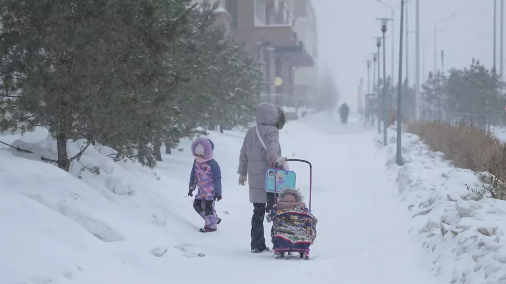 В Астану вернутся метели, а Алматы прогреется до +11