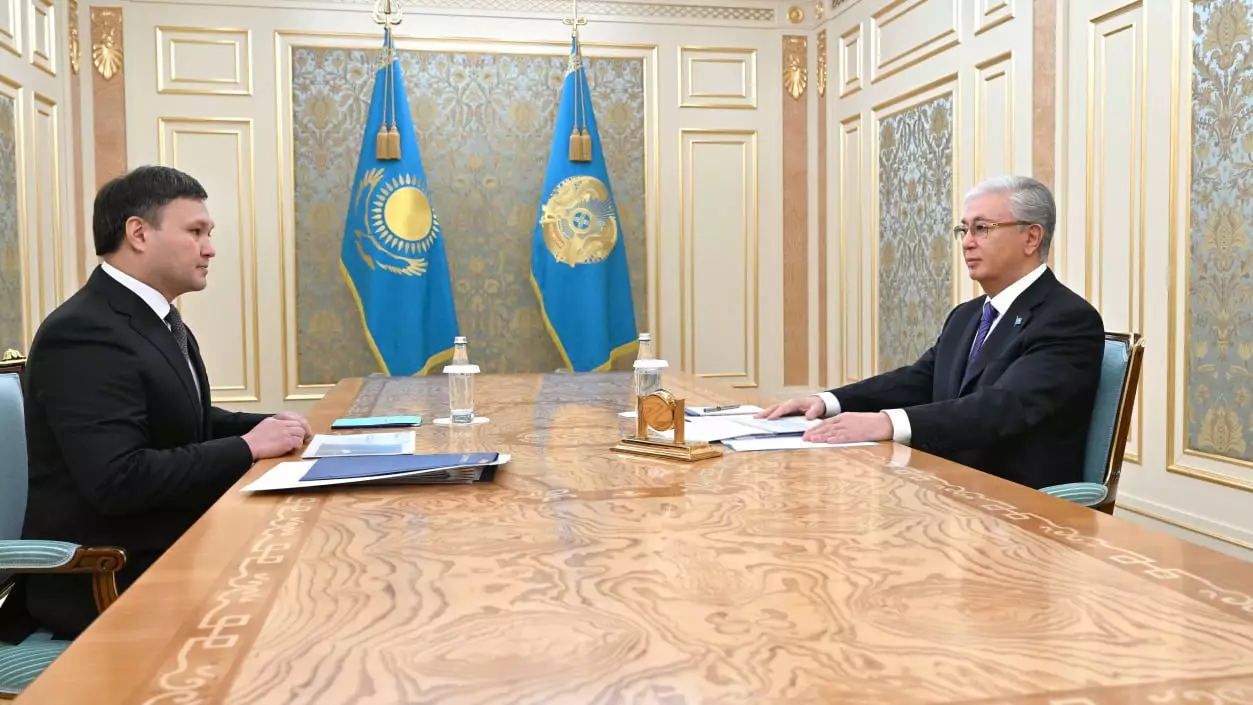 Тоқаев «ҚазМұнайГаз» ҰК АҚ басқарма төрағасын қабылдады